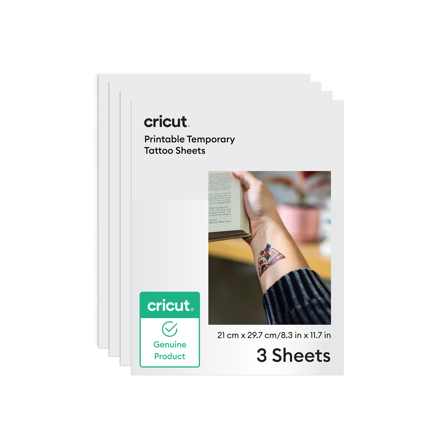 Cricut Printable Tattoo Paper A4 (3) Transparent